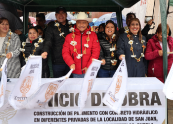 Baltazar Narciso impulsa el progreso en Xiutetelco con cuatro nuevas obras en beneficio de la ciudadanía